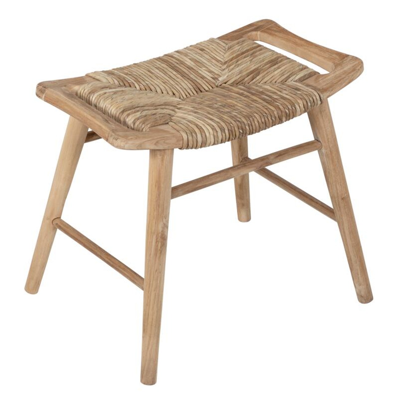 Hocker Rex aus Teakholz