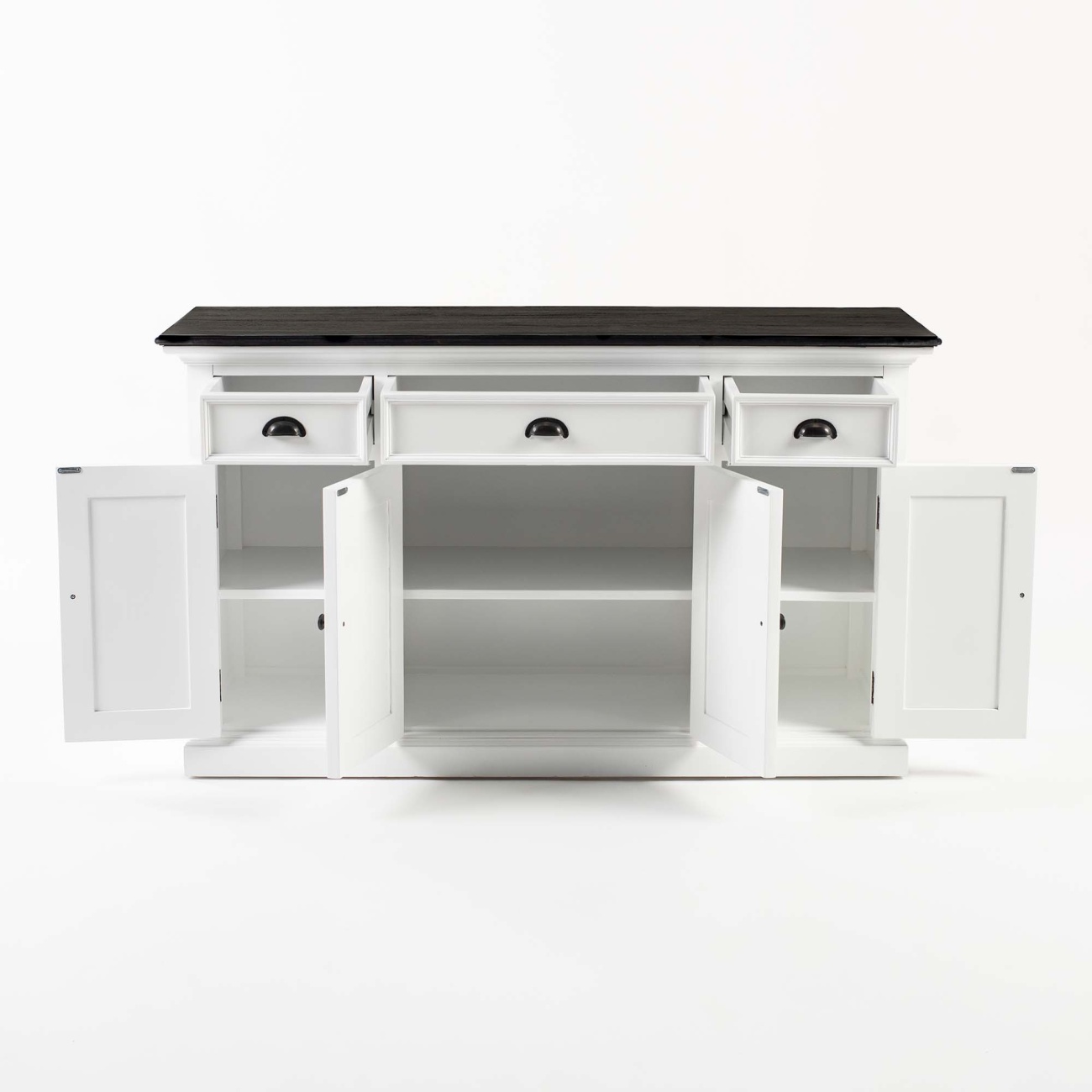 Sideboard Halifax Contrast mit 4 Türen, 145 cm