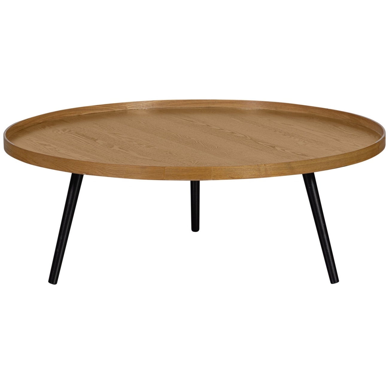 Couchtisch Mesa aus Holz Ø 100 cm, Natur