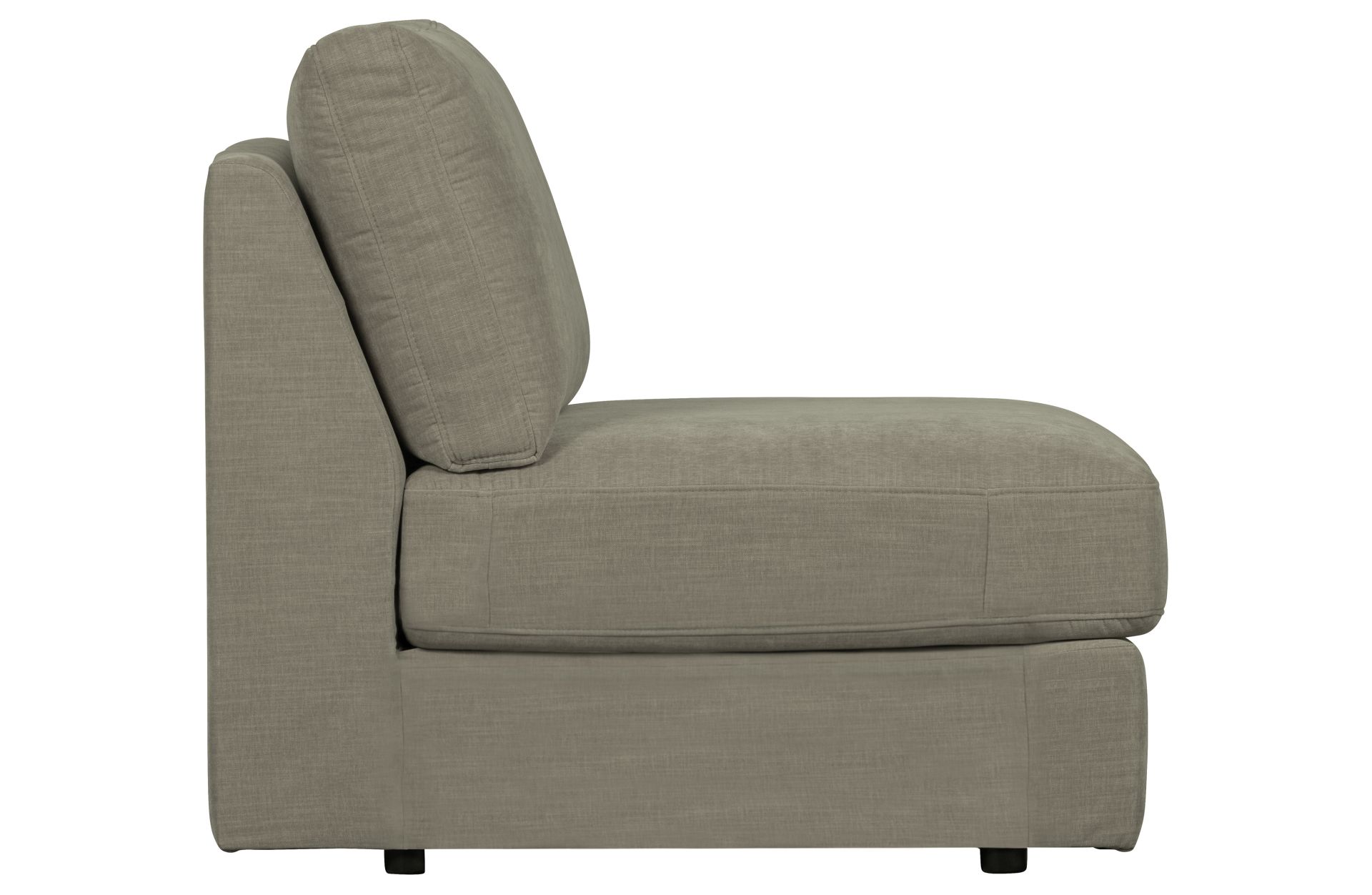 Modulsofa Family Seat Element, Grau