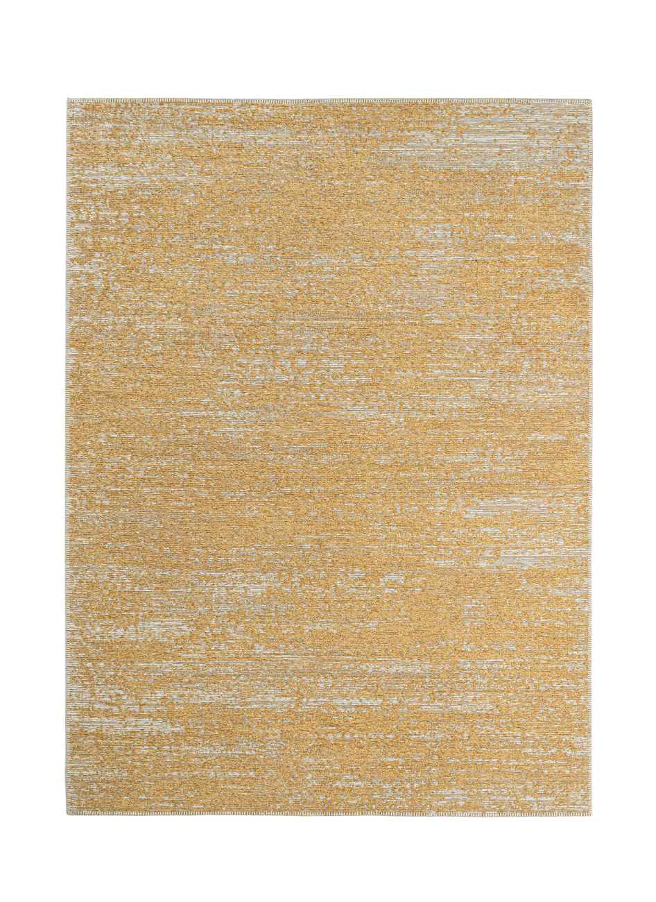 Teppich Silva aus Stoff Eckig Gelb, 160x230 cm Teppich Silva aus Stoff Eckig Gelb, 160x230 cm