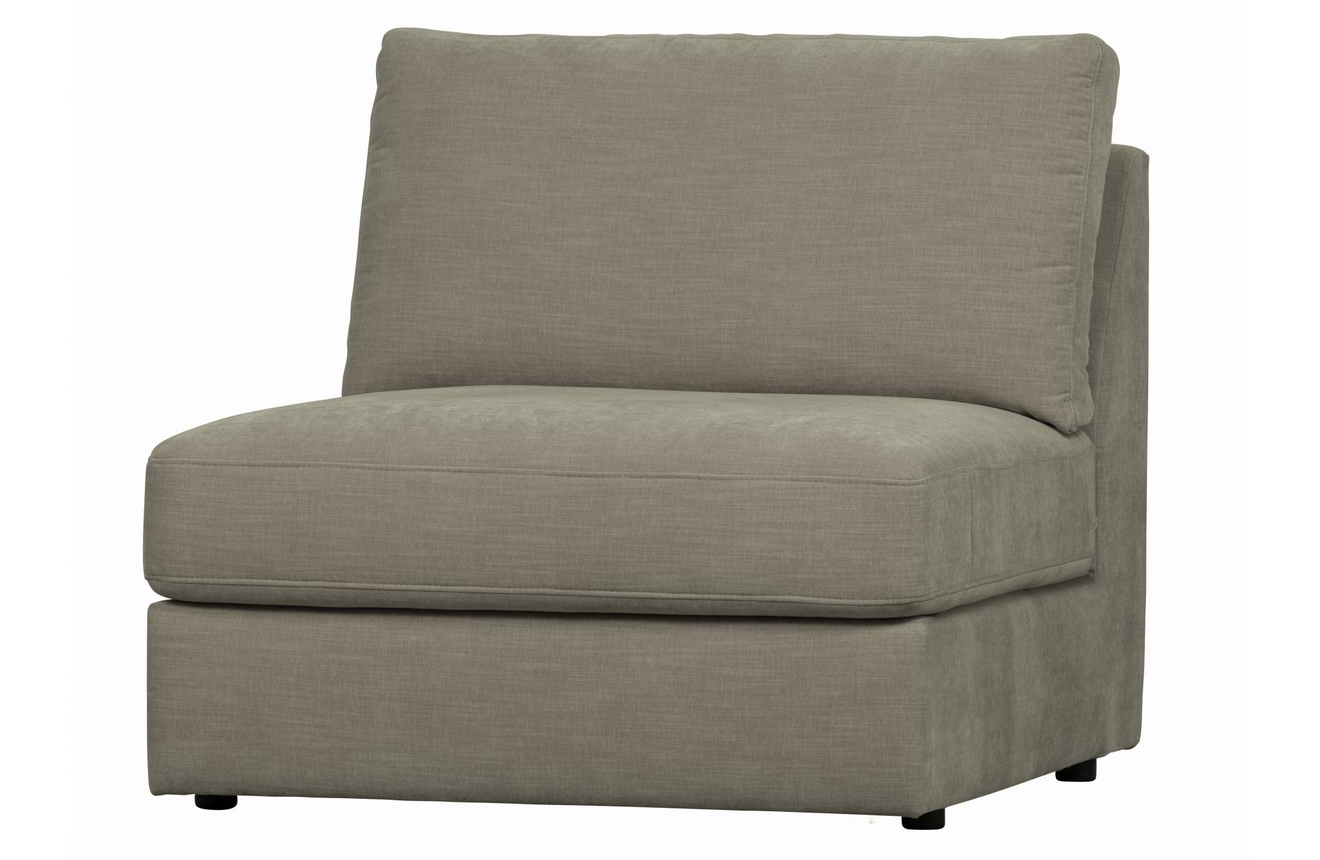 Modulsofa Family Seat Element, Grau