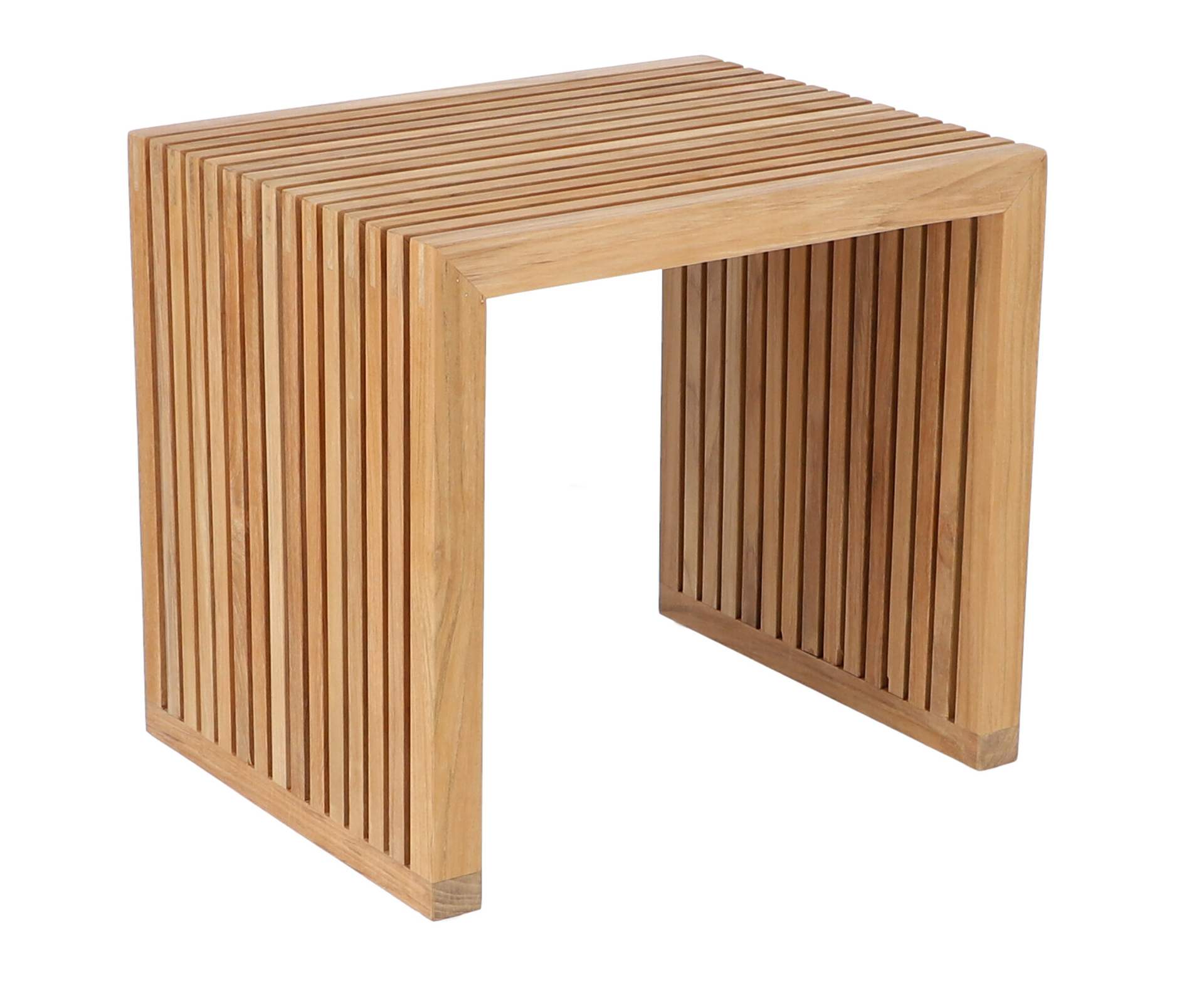 Hocker Tivoli aus Teakholz