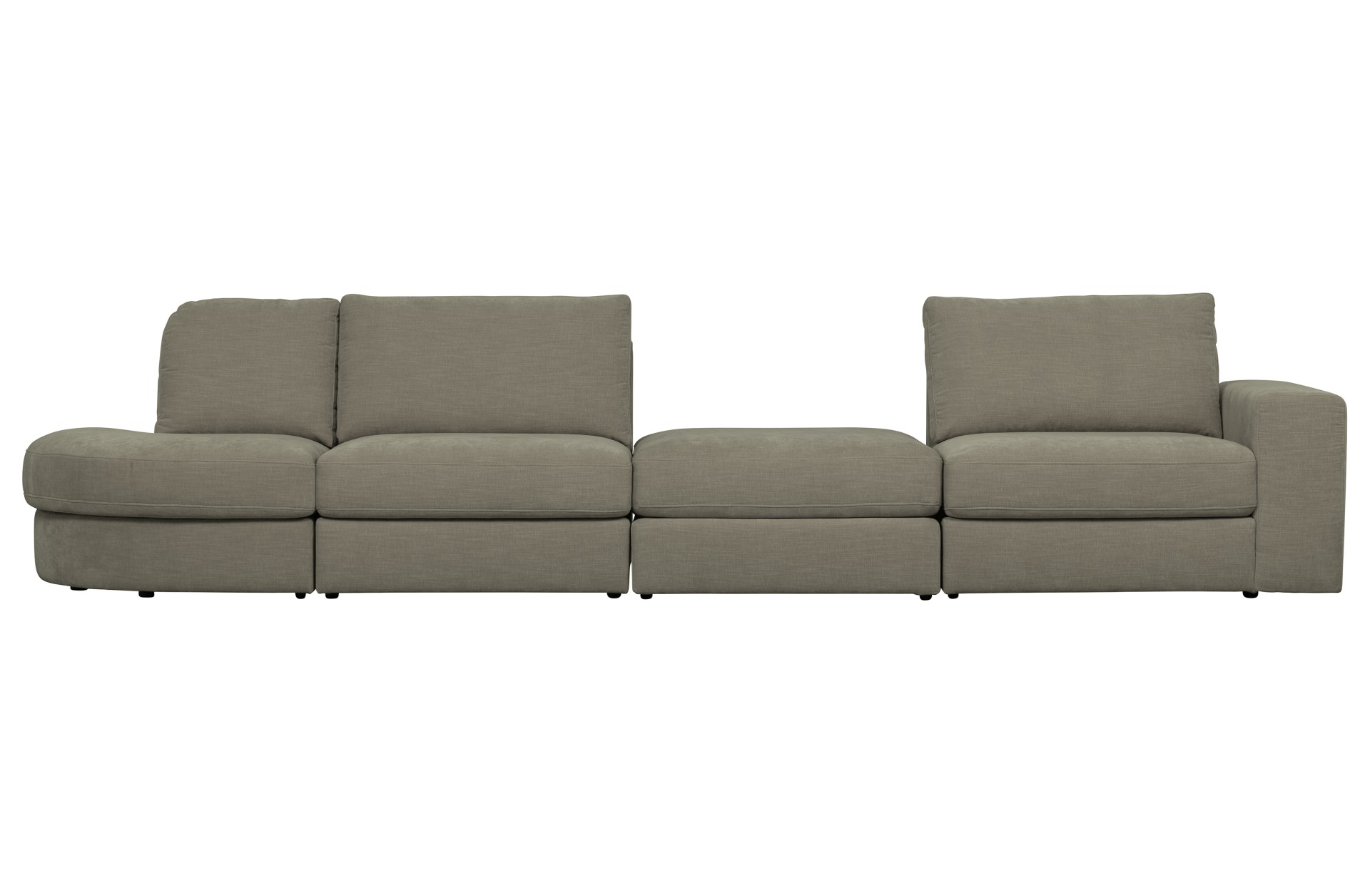 Modulsofa Family Seat Element, Grau