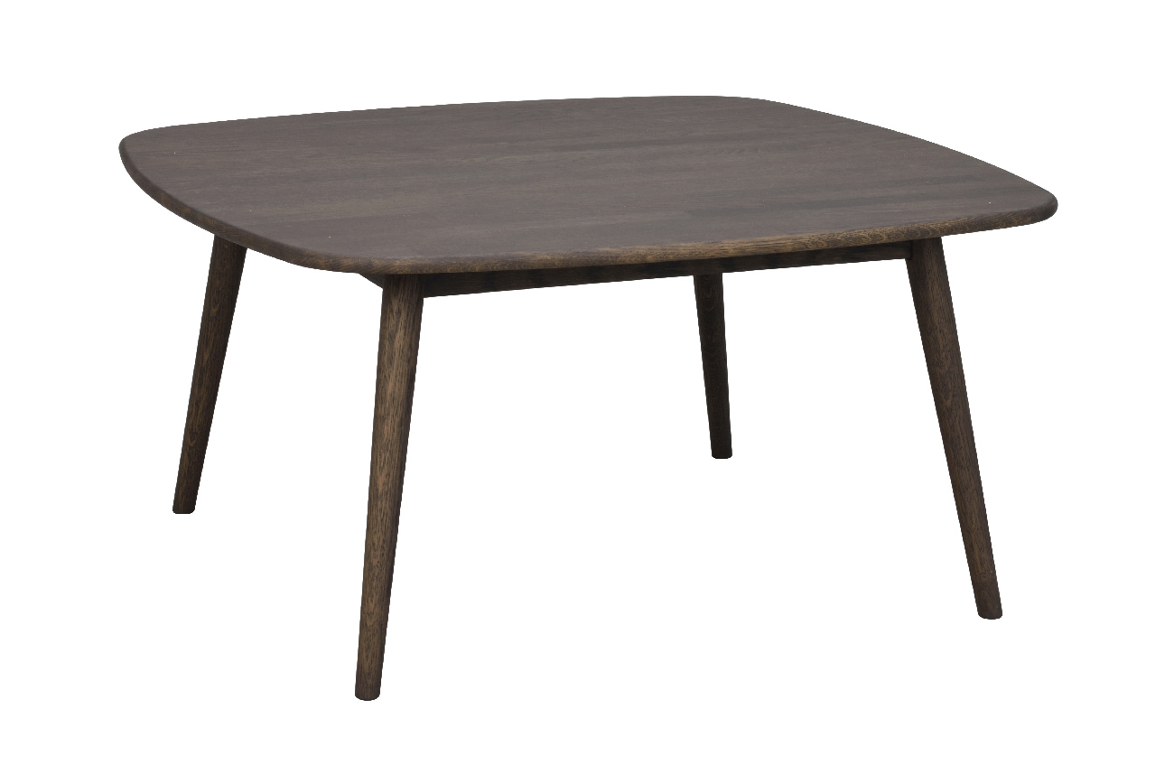 Couchtisch Tompkins Eckig 90x90x45cm, Eiche Braun