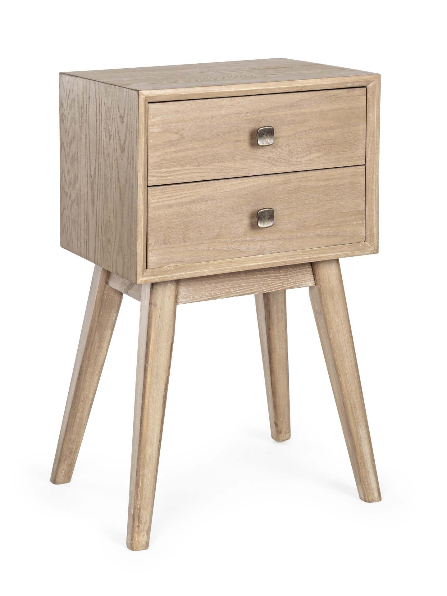 Kommode Alannis aus Eschenholz, 2 Schubladen Kommode Alannis aus Eschenholz, 2 Schubladen