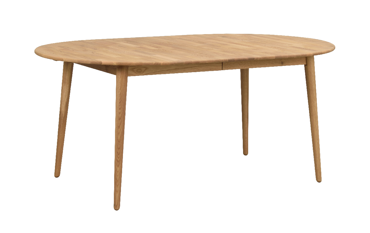 Ausziehtisch Tyler Oval 170/210cm, Eiche Natur