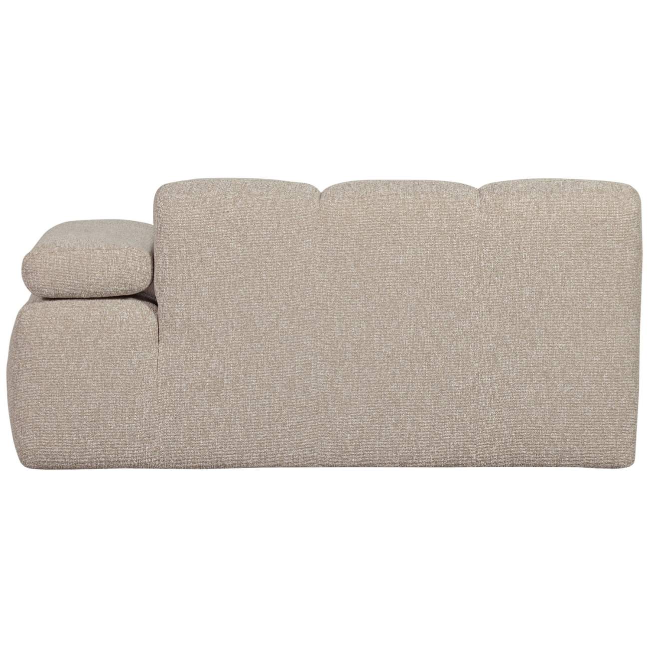 Modulsofa Mojo Boucle 1,5er Arm-Rechts, Beige