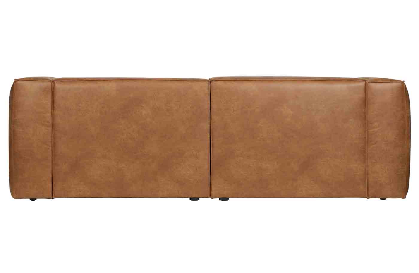 Sofa Bean Lederoptik, Cognac