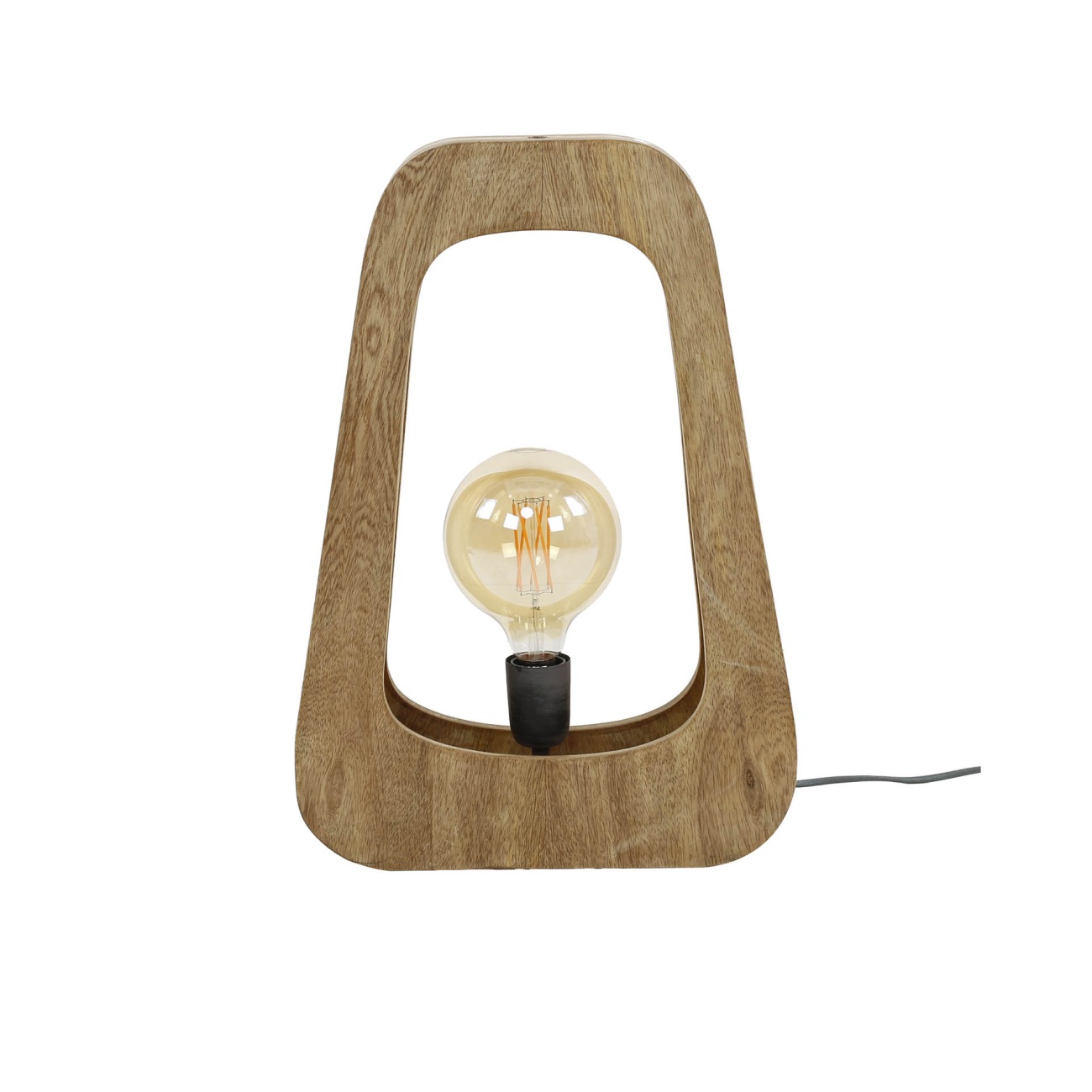 Tischleuchte Fusterra - Mangoholz Natur, inkl. LED