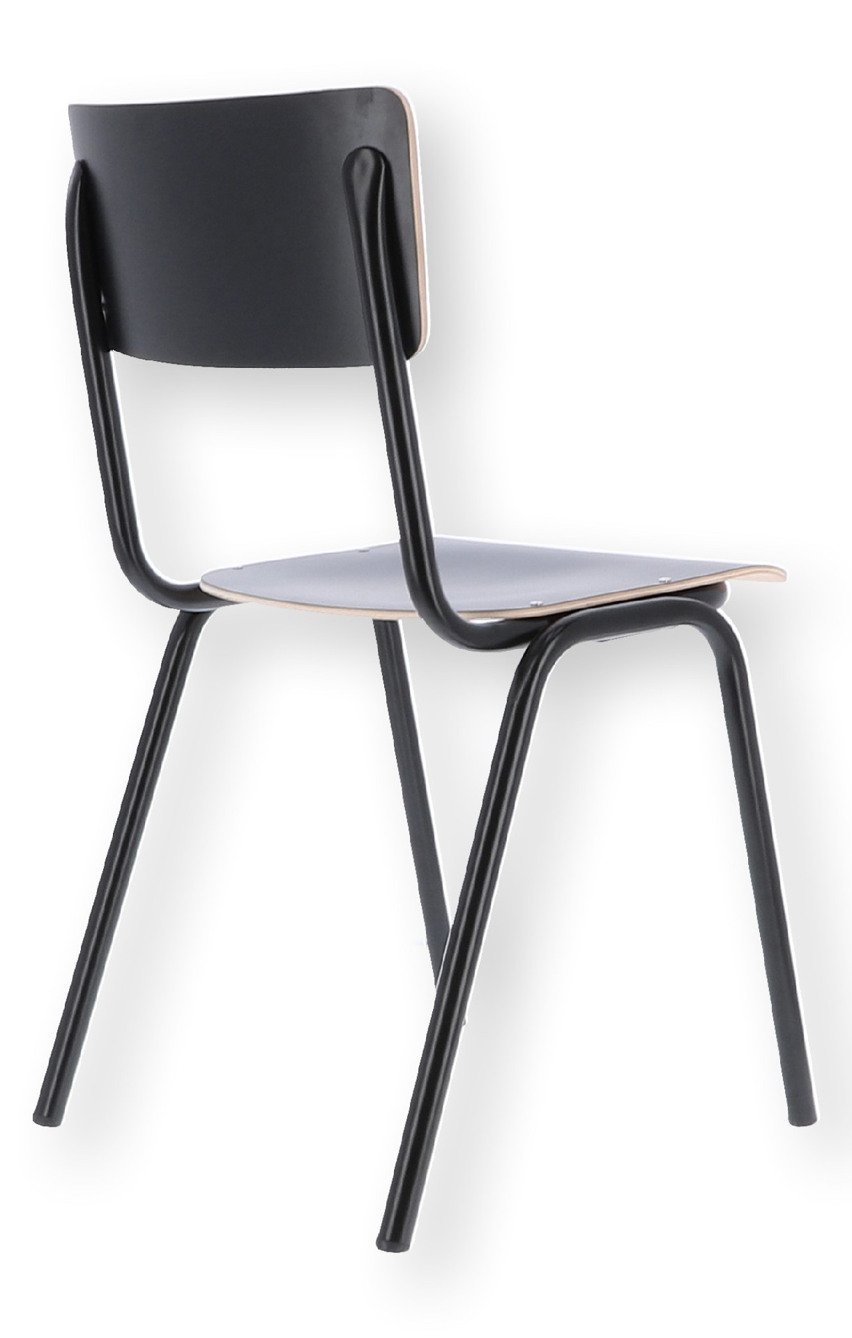 Stuhl Zero, stapelbar, Schwarz | F7100336100 | Schwarz