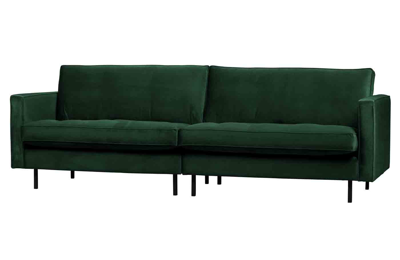 Sofa Rodeo Classic 3 Sitzer Samt, Grün