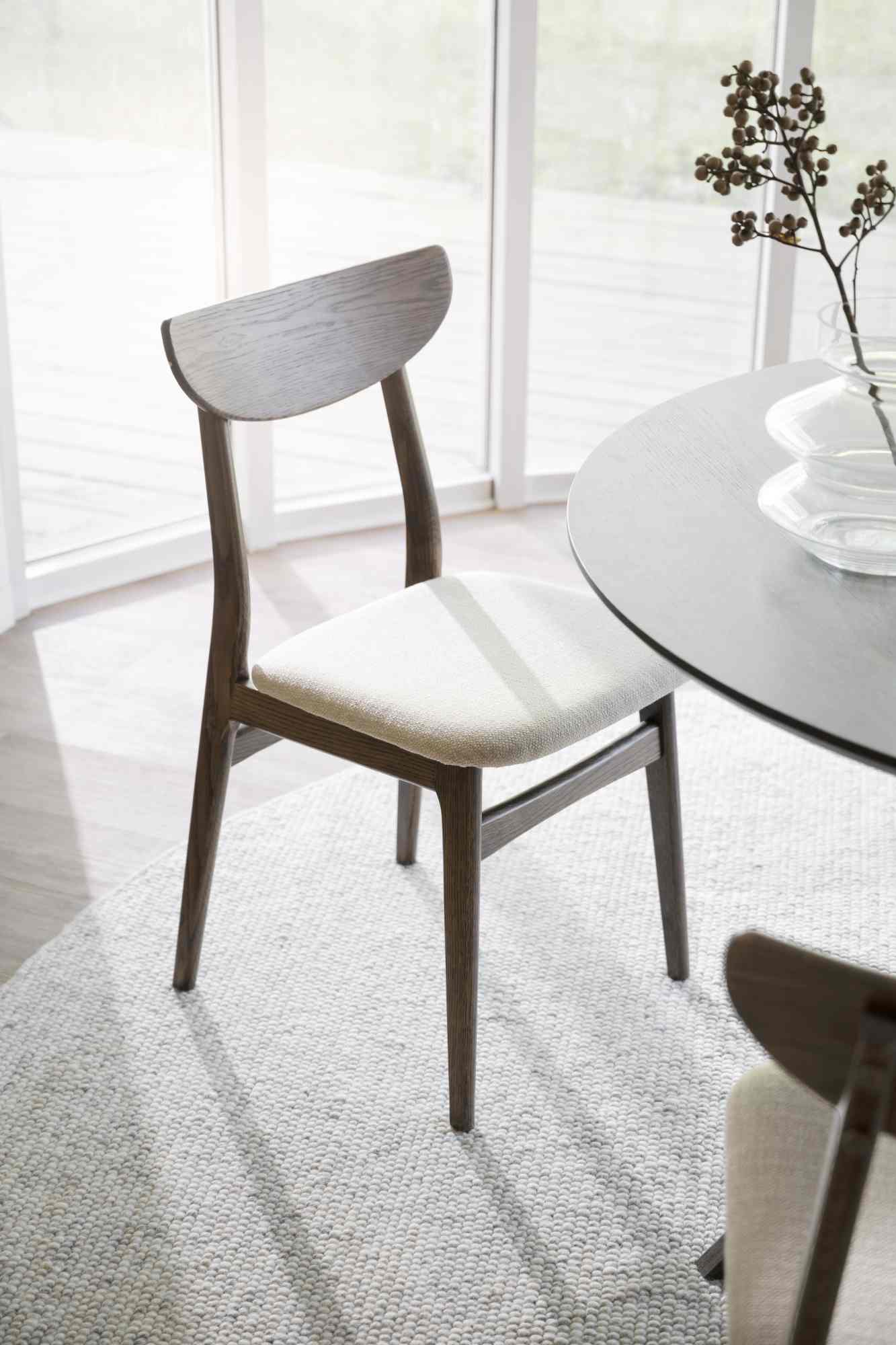Machen Sie Ihr Zuhause komplett mit Stuhl Rodham 2er Set, Braun / Beige.