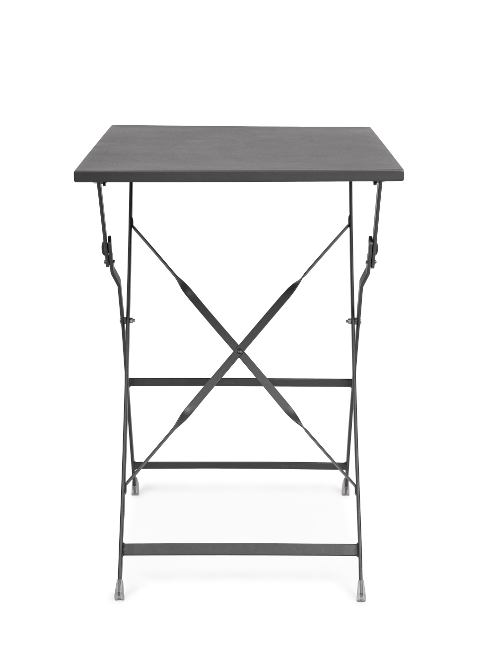 Gartentisch Yasmin aus Metall 50x70 cm, Anthrazit