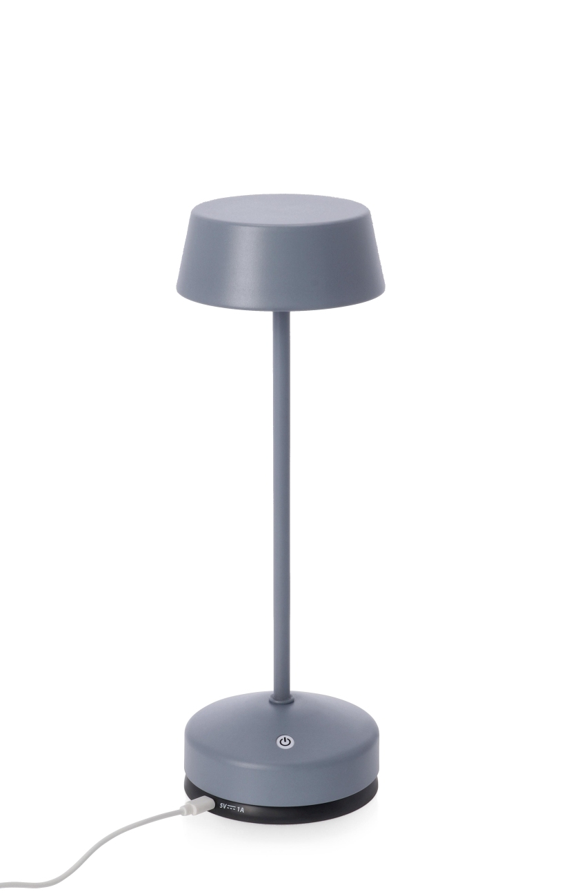 Outdoor Lampe Esprit aus Metall 33 cm, Blau