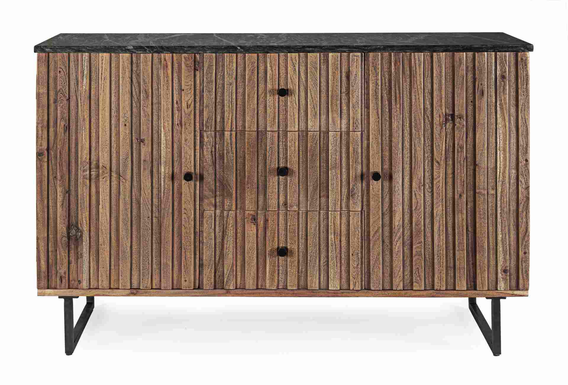 Sideboard Norfolk aus Akazienholz, 120 cm