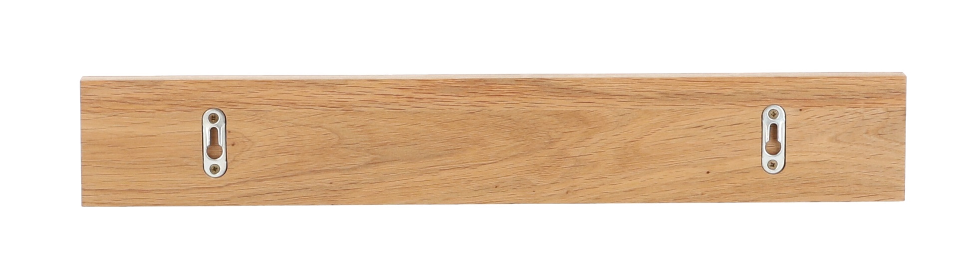 Wandregal Ell aus Eichenholz, 50 cm