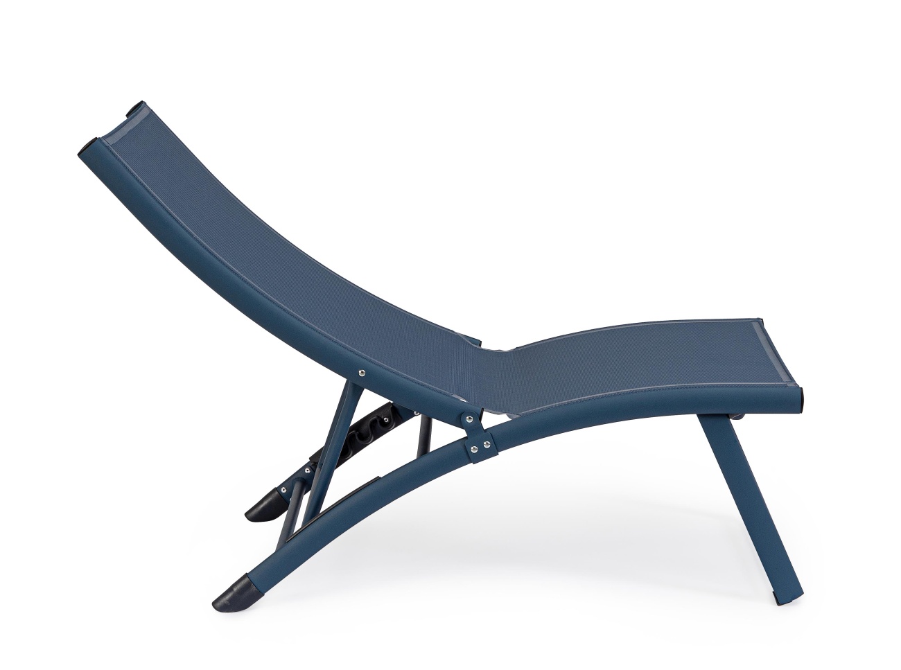 Loungesessel Taylor aus Aluminium, Blau