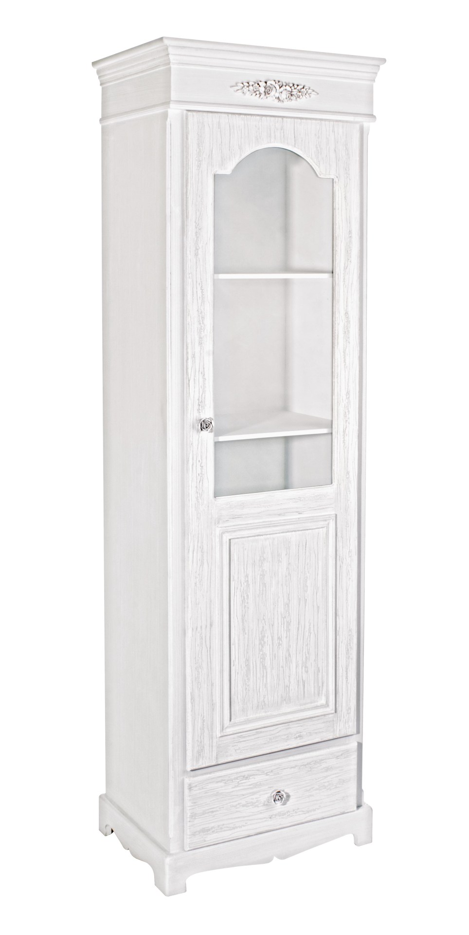 Vitrine Blanc aus MDF, 170 cm