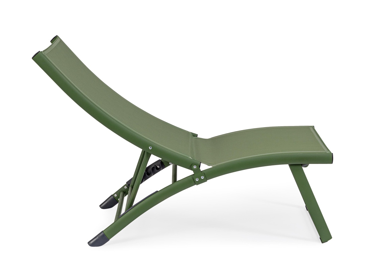 Loungesessel Taylor aus Aluminium, Grün