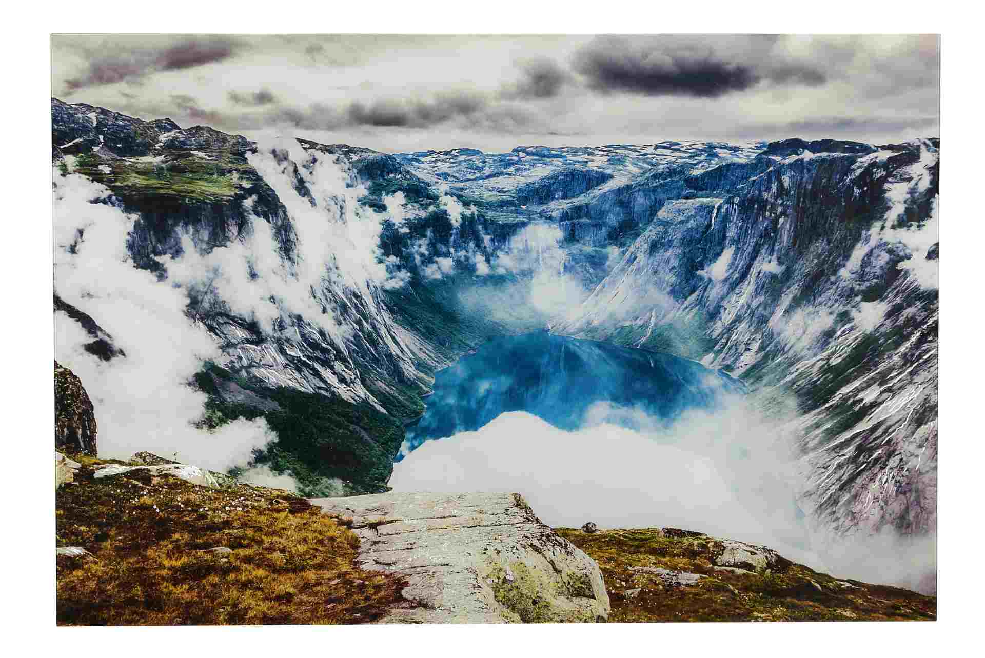 Gemälde Mountain View, 120x80 cm Gemälde Mountain View, 120x80 cm