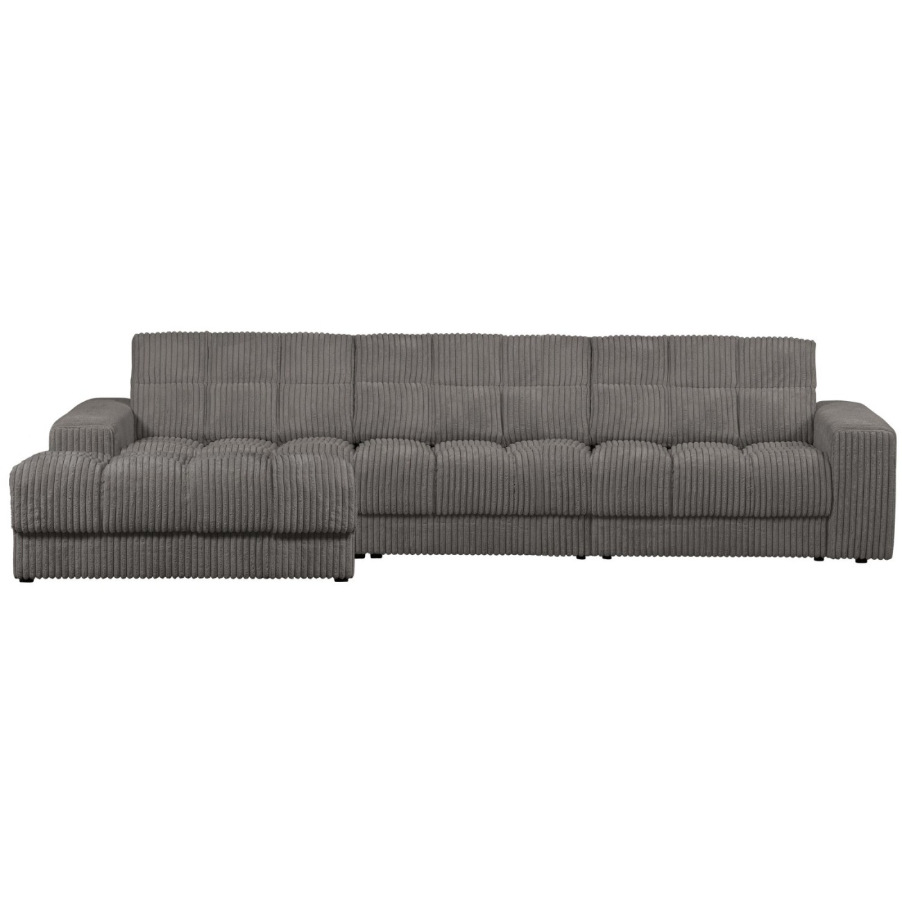 Chaiselongue Date mit Cordbezug Links, Terrazzo