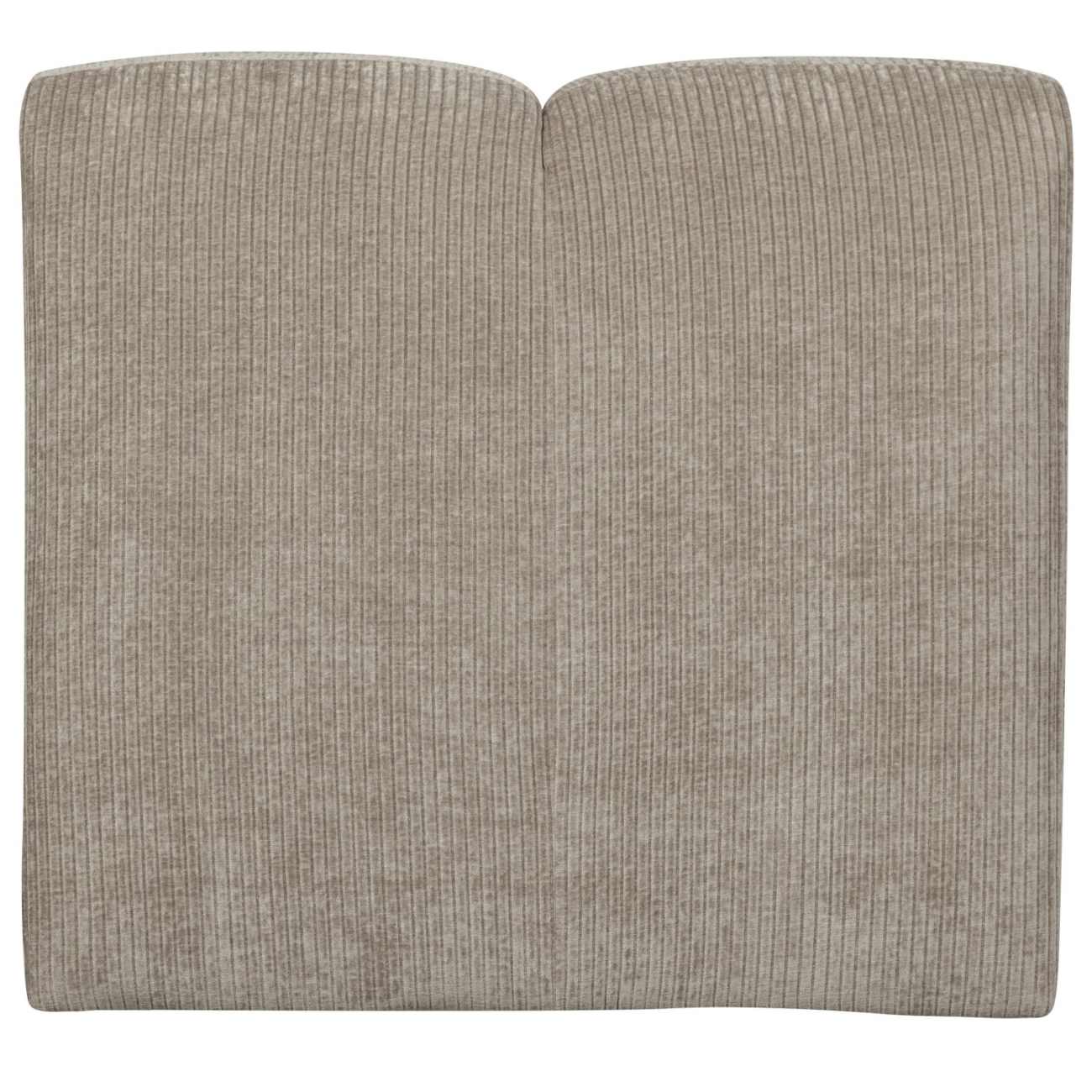 Modulsofa Mojo Flachcord Einzel-Element, Sand