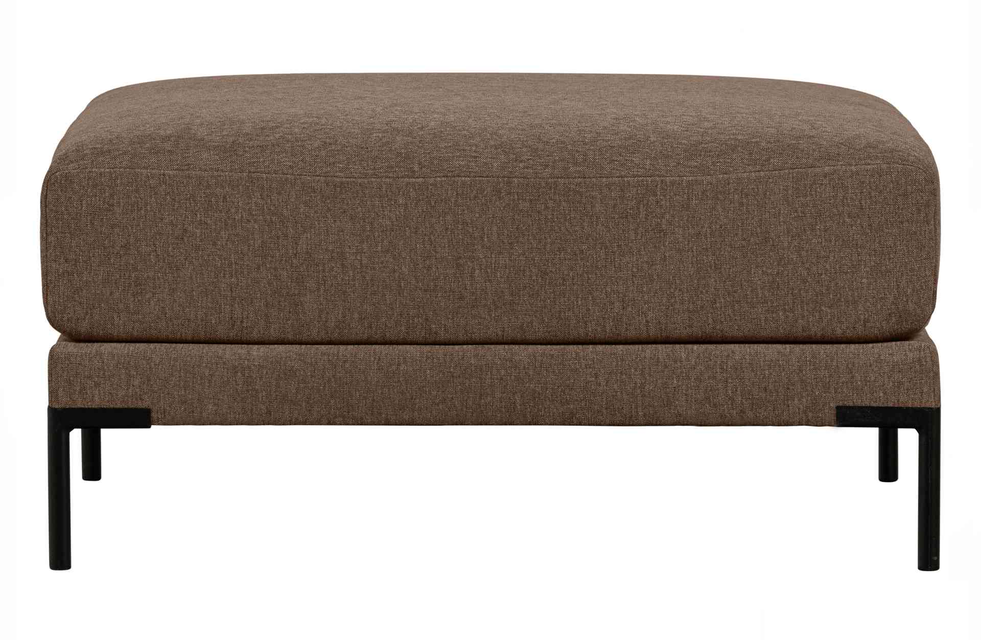 Modulsofa Couple Hocker 100 cm, Braun