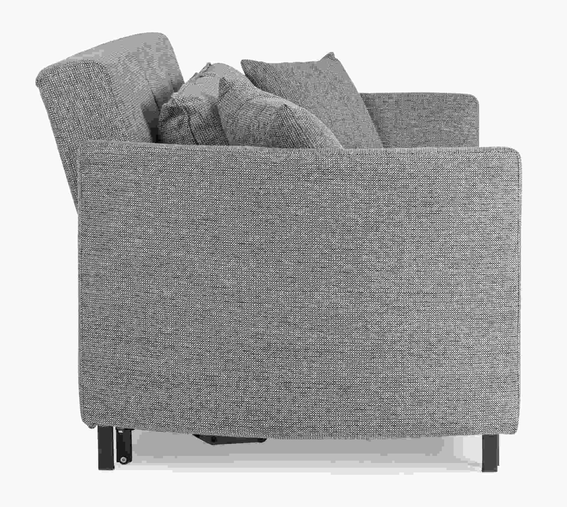 Schlafsofa Clayton mit Stoff-Bezug, Grau