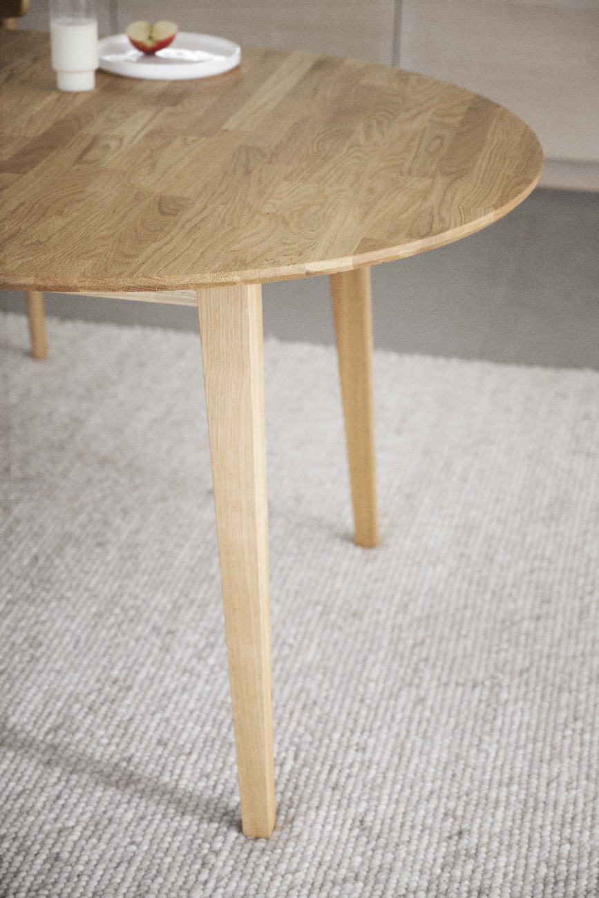 Esstisch Filippa Oval mit Auszug, 170/210cm, Eiche Natur