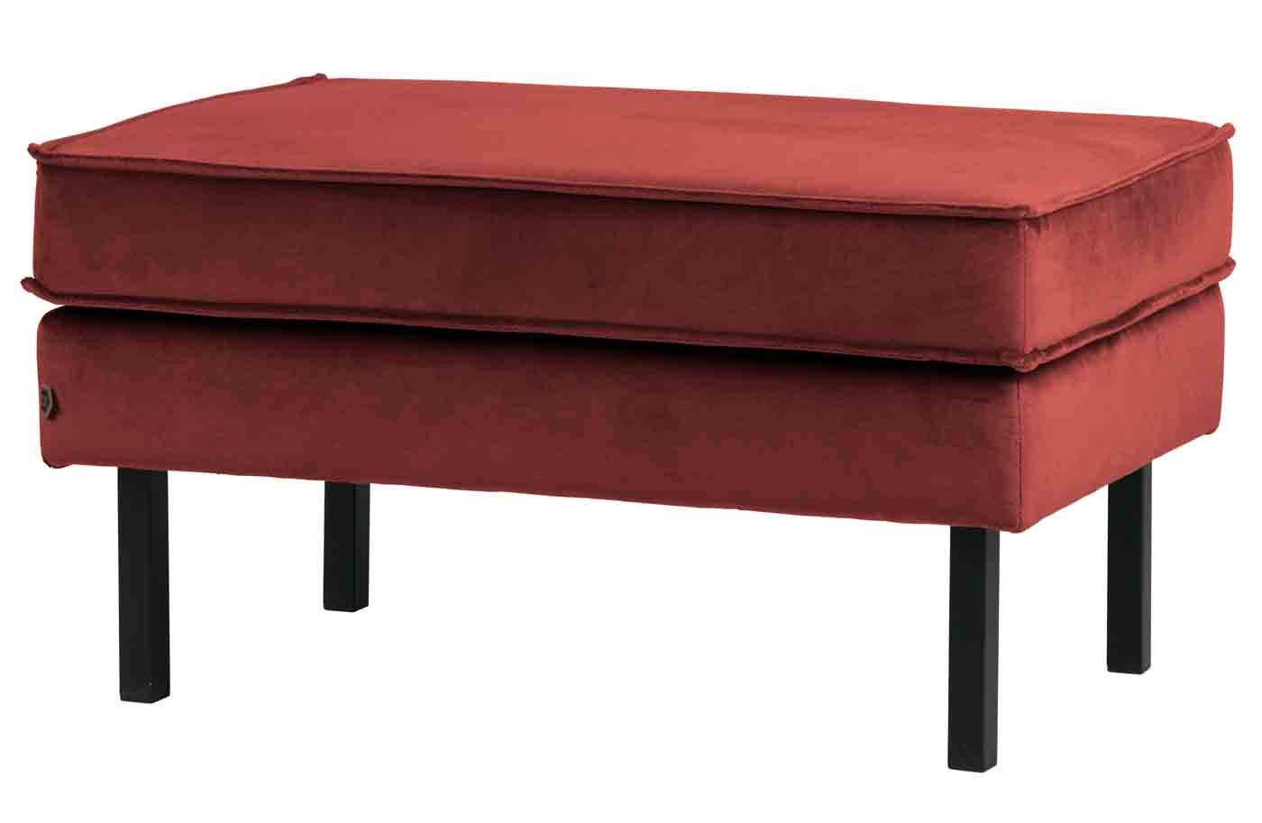 Hocker Rodeo Samt, Rot