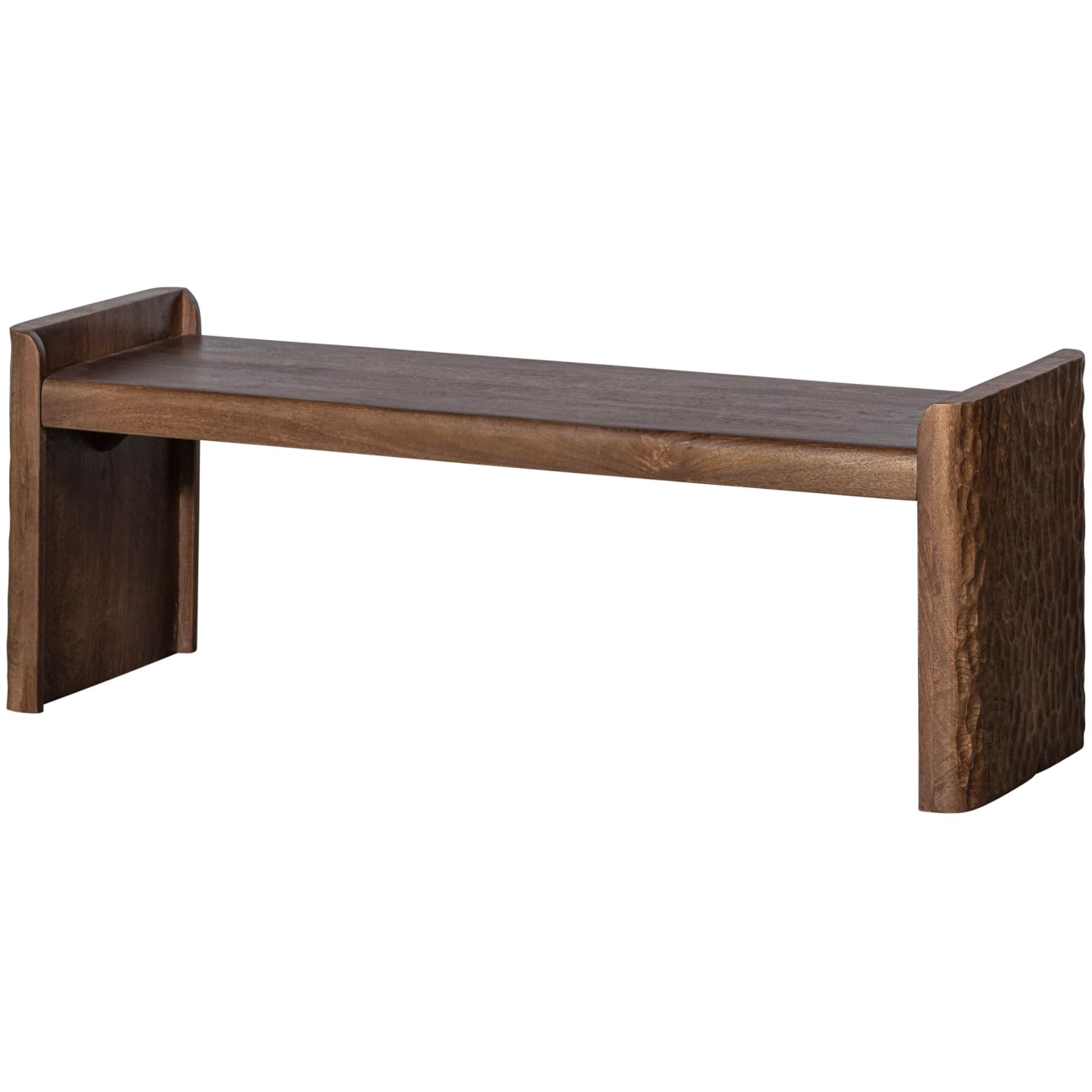 Bank Prop aus Mangoholz 120 cm, Braun Bank Prop aus Mangoholz 120 cm, Braun