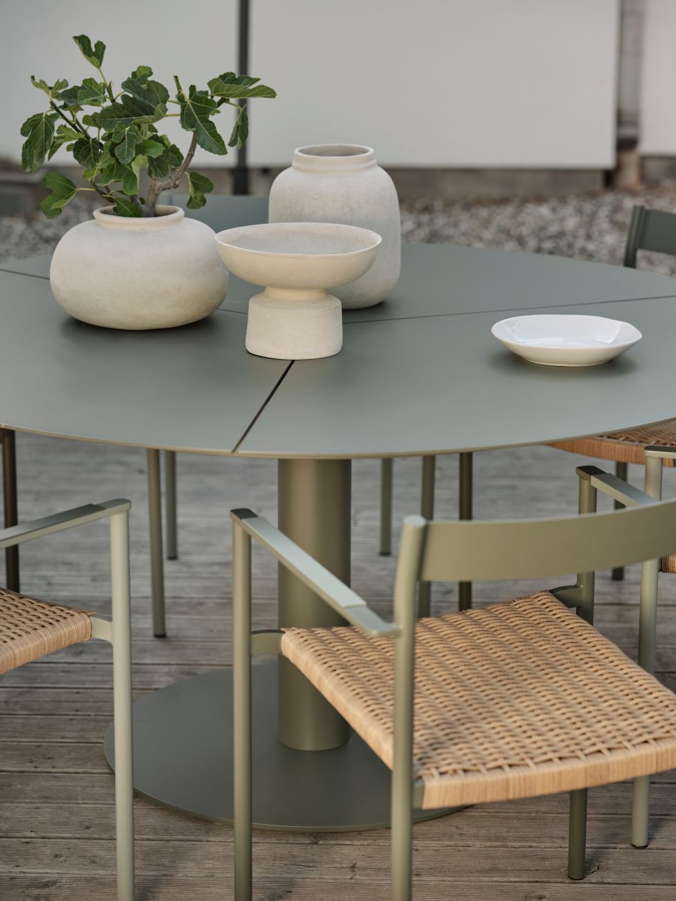 Gartenesstisch Peace Ø 150 cm, Nordic Green