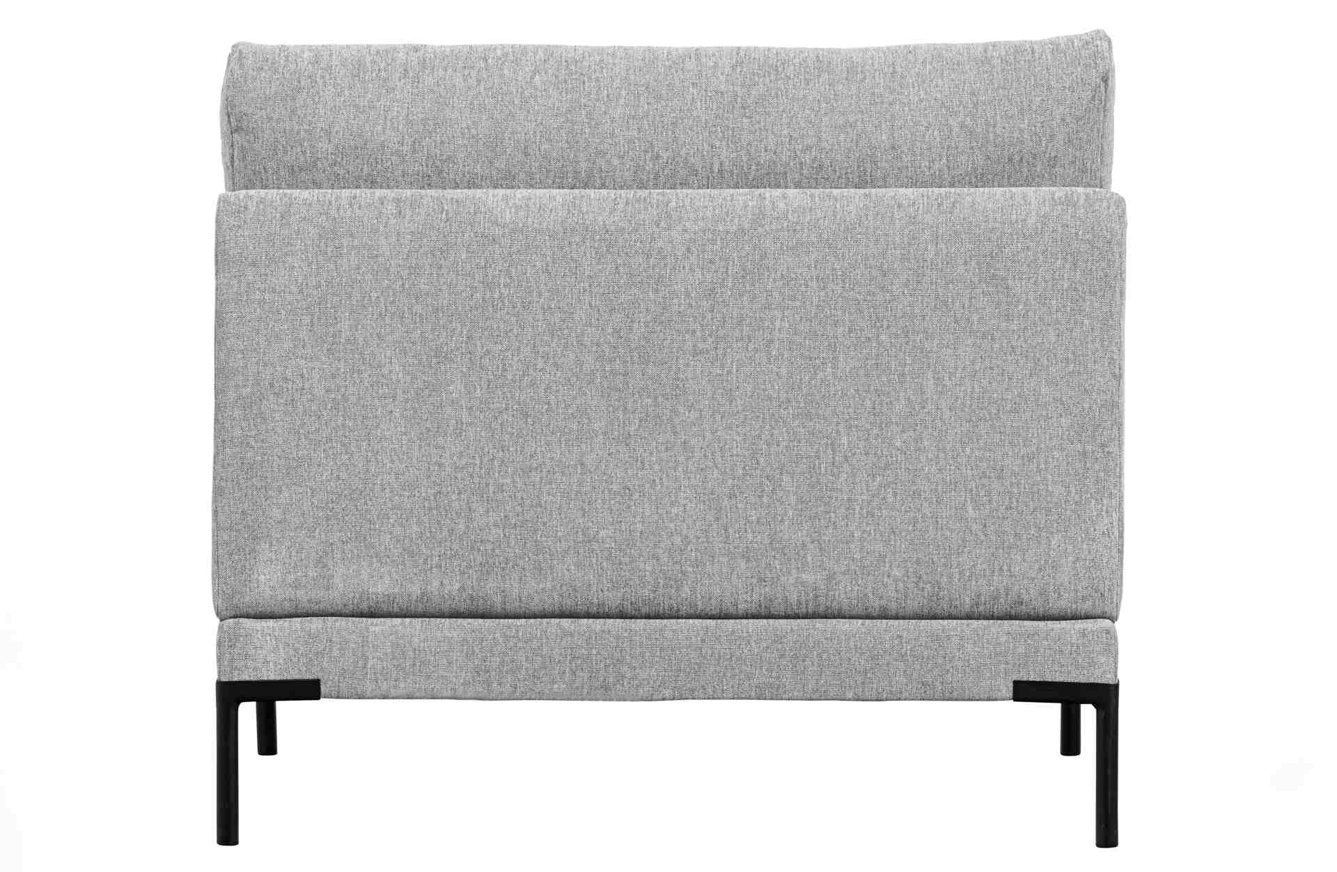 Modulsofa Couple Loveseat Element, Hellgrau