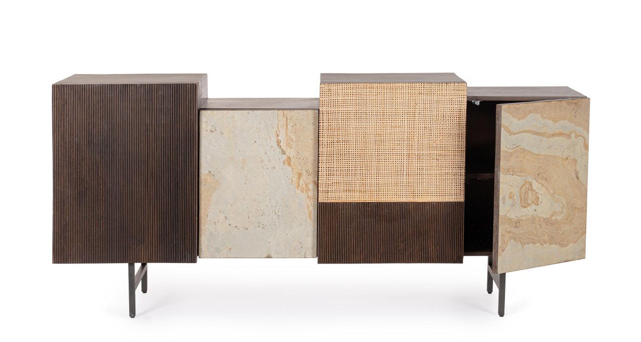 Sideboard Kinbik aus Mangoholz, 180 cm