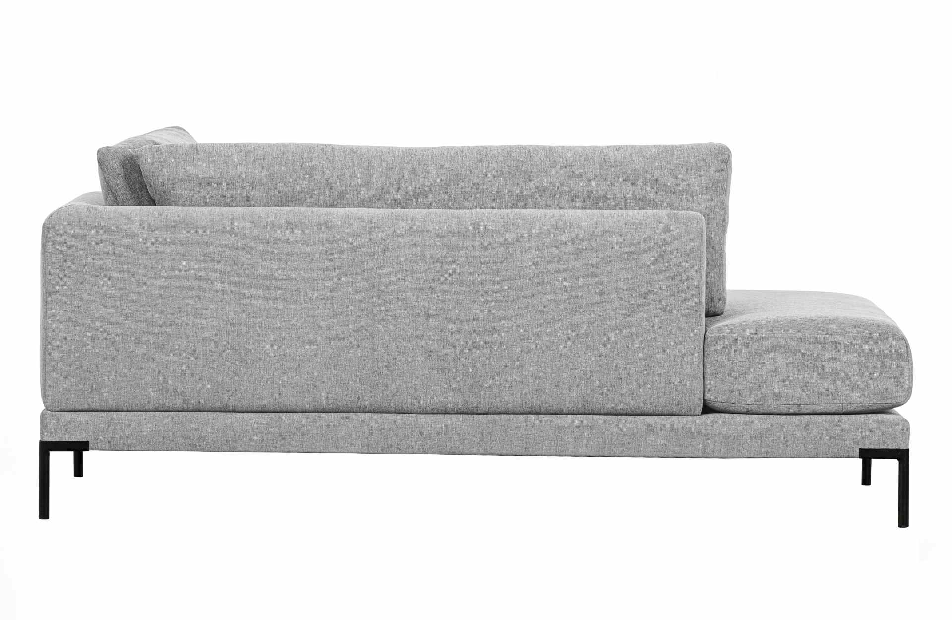 Modulsofa Couple Lounge Element Links, Hellgrau