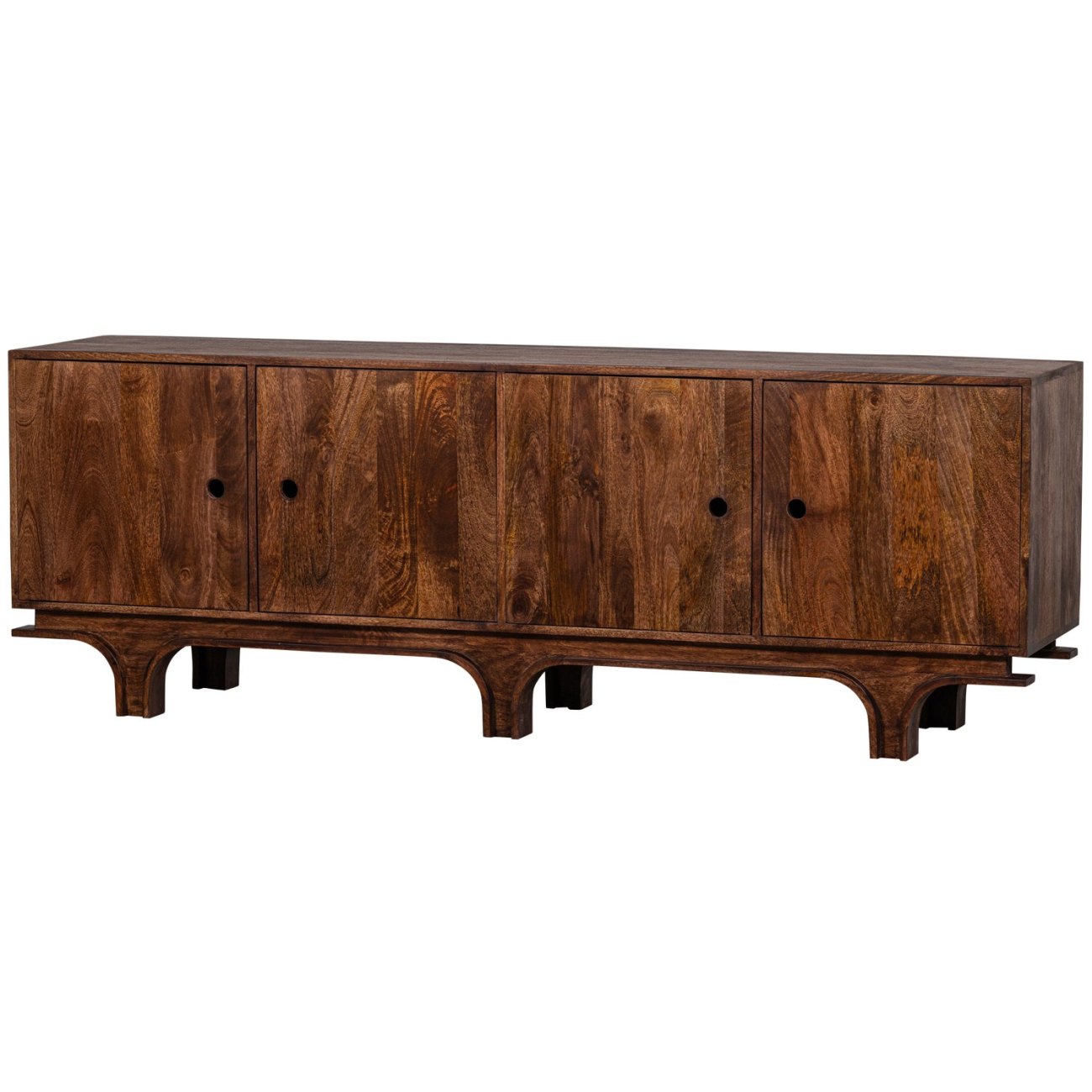 Sideboard Staes aus Mangoholz 200 cm