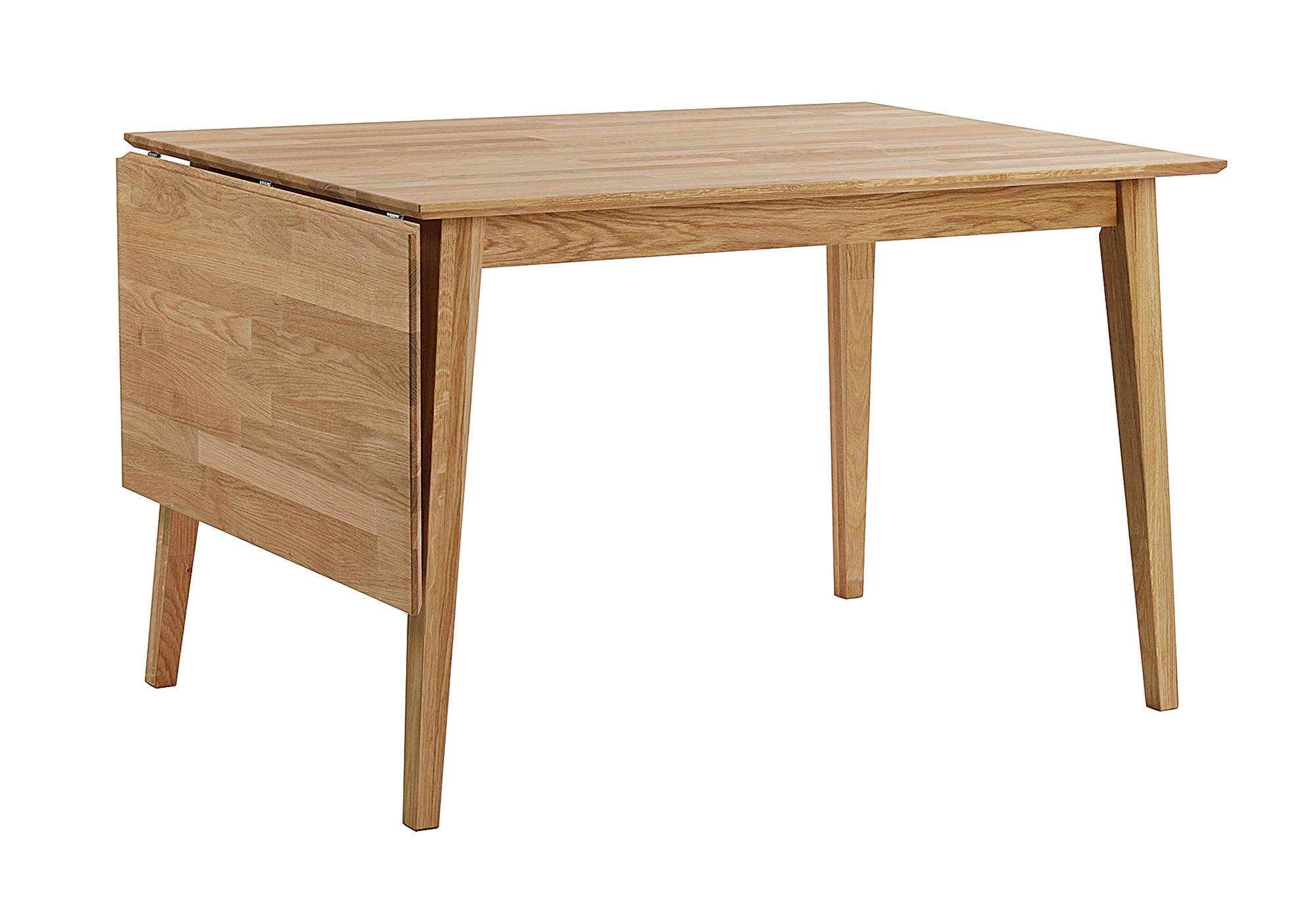 Klapptisch Filippa, 120/165x80cm, Eiche Natur