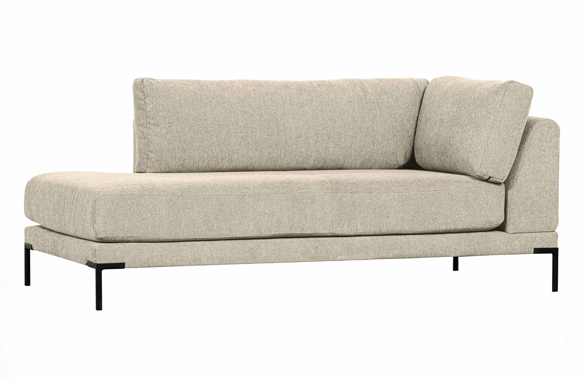 Modulsofa Couple Lounge Element Links, Sand