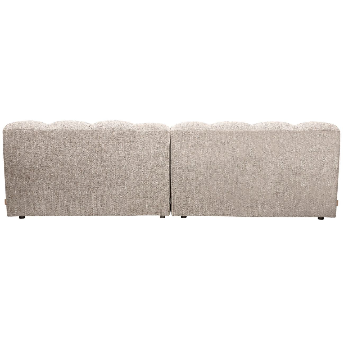 Sofa Allure aus Melange-Stoff, Natur