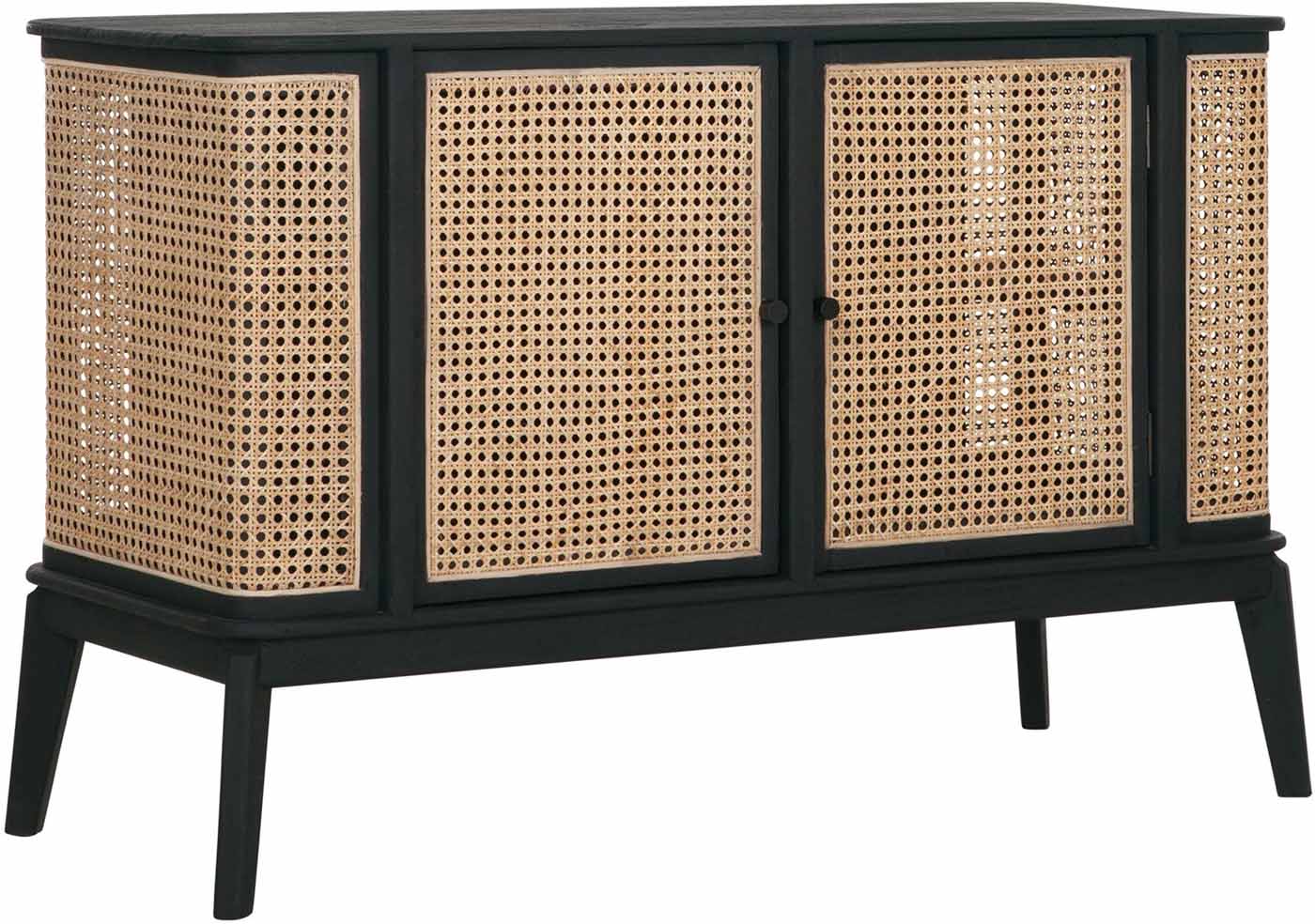 Sideboard Raffles aus Rattan, 125cm