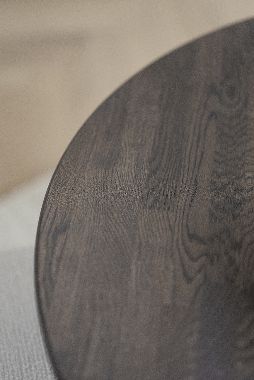 Ausziehtisch Tyler Oval 170/210cm, Eiche Braun
