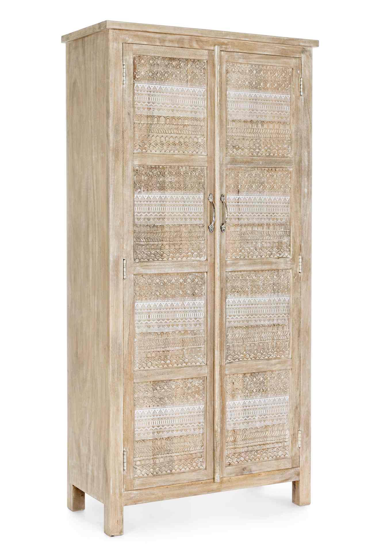 Schrank Mayra aus Mangoholz, 88 cm