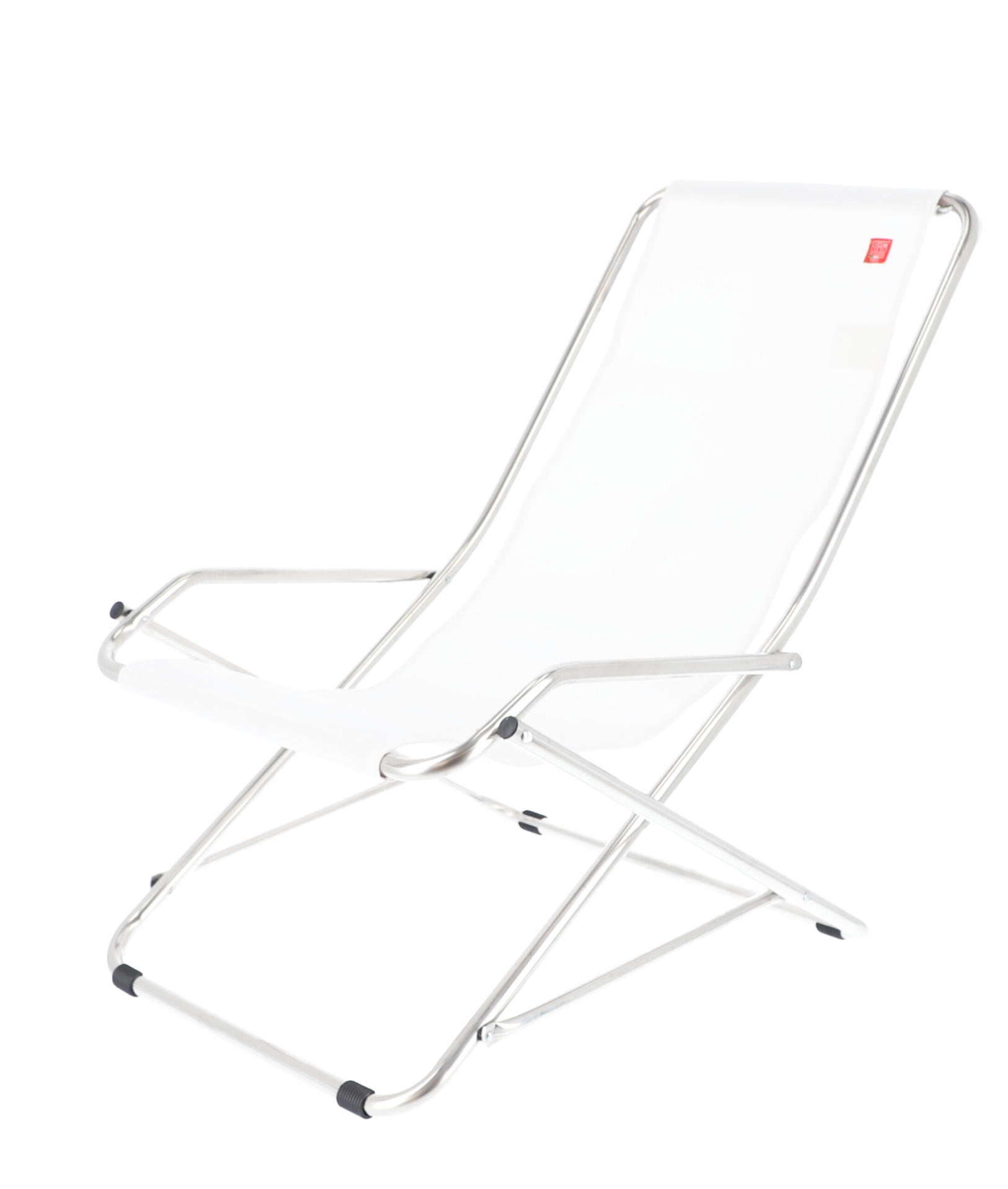 Gartensessel Dondolina aus Aluminium, Weiß Gartensessel Dondolina aus Aluminium, Weiß
