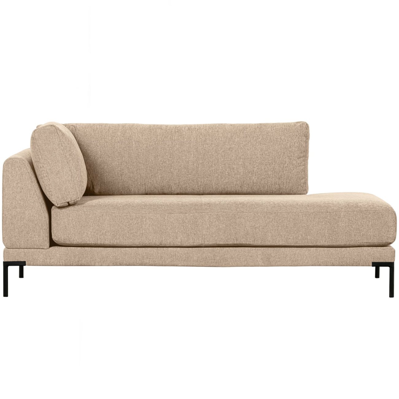 Modulsofa Couple Lounge-Element Rechts, Natur