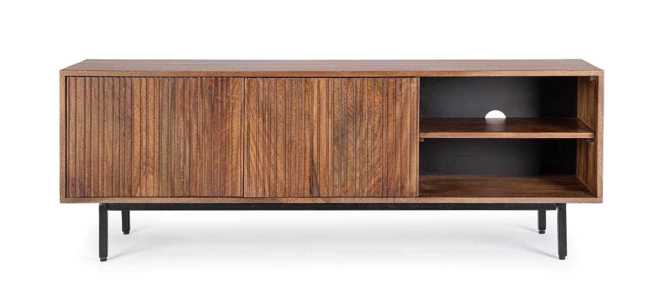 TV Board Tadita aus Mangoholz, 140 cm