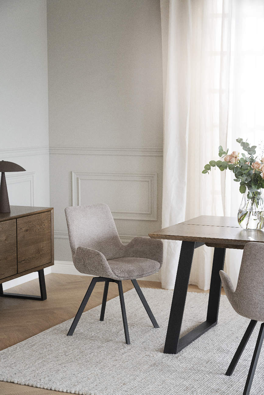 Esstisch Melville 210x95cm, Wildeiche Braun