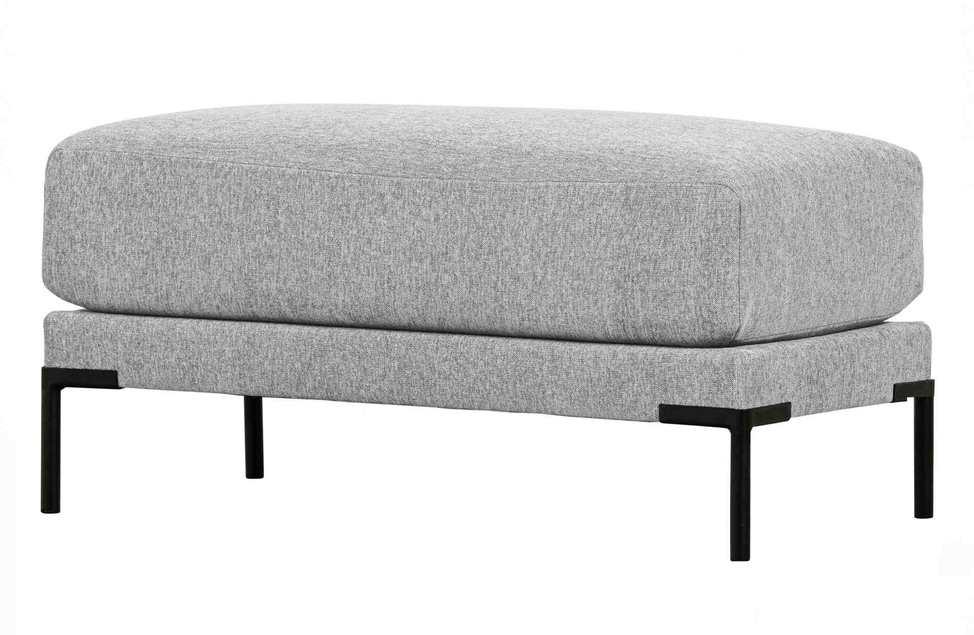 Modulsofa Couple Hocker 50 cm, Hellgrau