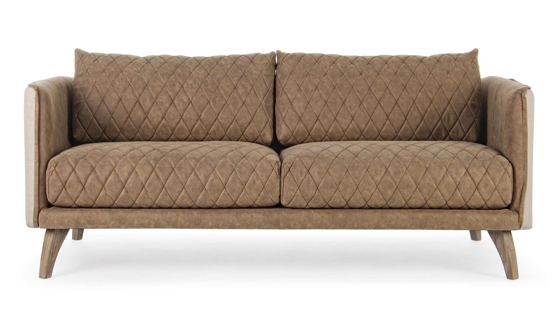 Sofa Helston aus Kunstleder, 3-Sitzer