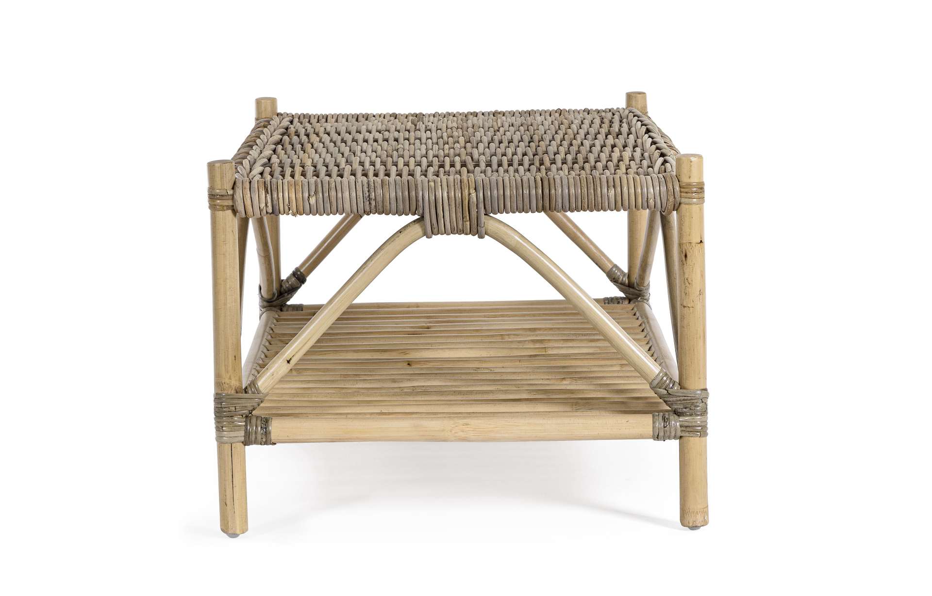 Couchtisch Tarifa aus Rattan, 96 cm